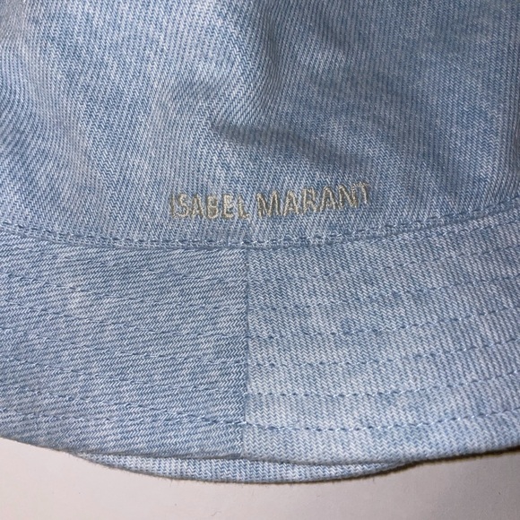 Isabel Marant Denim bucket hat main image 4